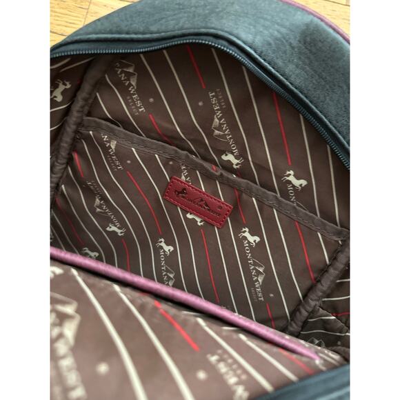 NEW MONTANA WEST EMBROIDERED SUGAR SKULL COLLECTION BACKPACK - Picture 5 of 7